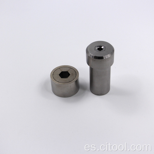 0.005 Tolerancia Tungsteno Carbide First Punch Die